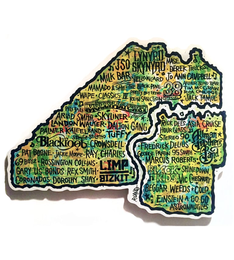 First Coast musicland wall art | R. Land